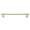 Gliderite Hardware 7-5/8 in. Center to Center Champagne Gold Classic Euro Bar Pull - 4361-192-CHPG 4361-192-CHPG-1 - alternate 1